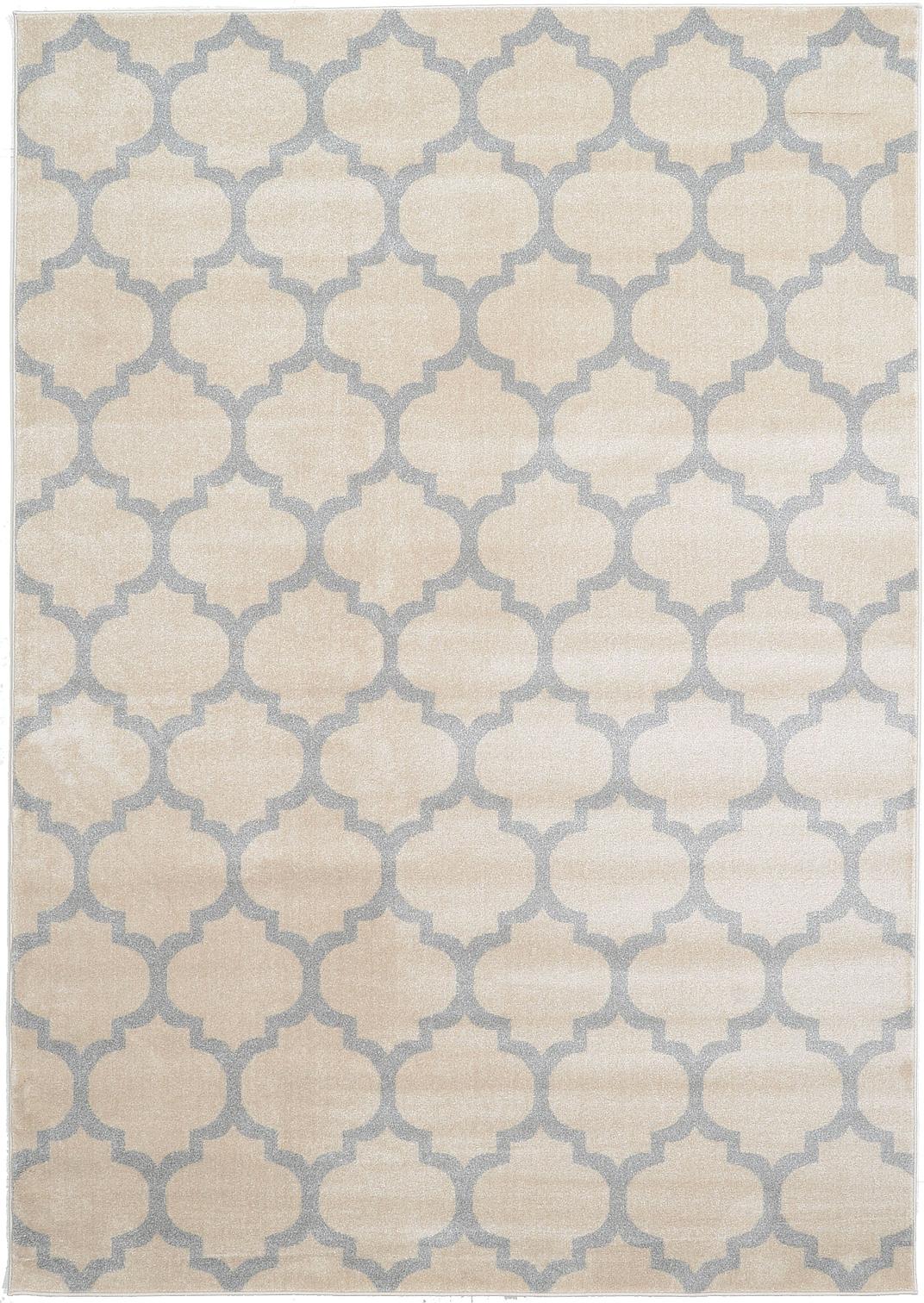 Beige 7' x 10' Trellis Rug Area Rugs eSaleRugs