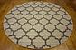 8' x 8' Lattice Round Rug thumbnail