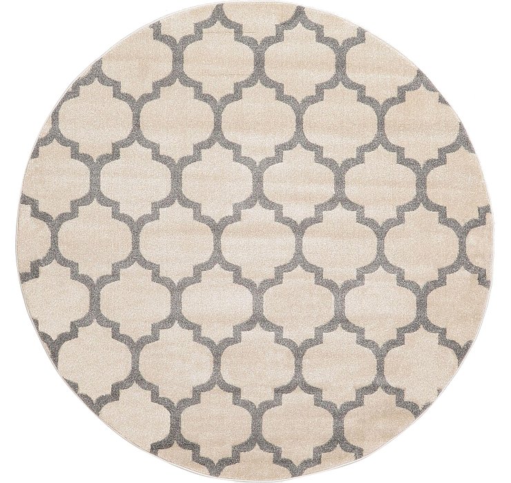 6' x 6' Trellis Round Rug