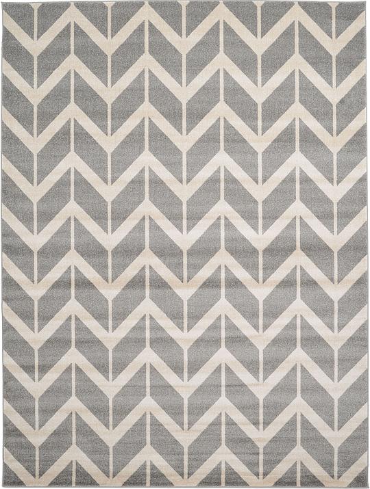 Gray 9' x 12' Chevron Rug Area Rugs Rugs.ca