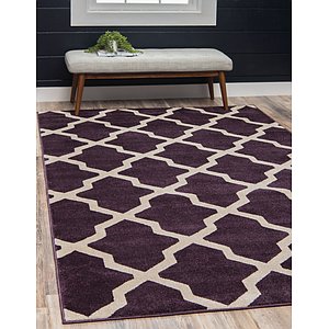 Unique Loom 9' x 12' Trellis Rug
