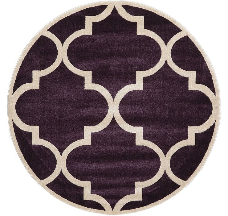 6' x 6' Trellis Round Rug