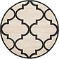 6' x 6' Trellis Round Rug thumbnail image 1