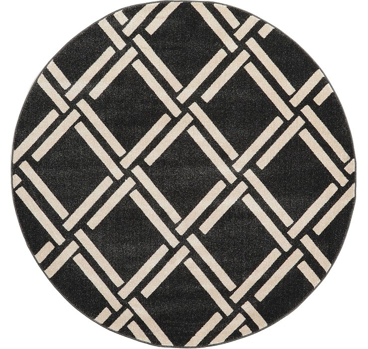 6' x 6' Trellis Round Rug