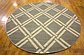 8' x 8' Lattice Round Rug thumbnail image 2