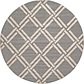 8' x 8' Lattice Round Rug thumbnail image 1