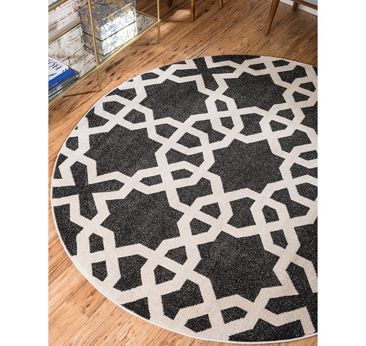 8' x 8' Trellis Round Rug
