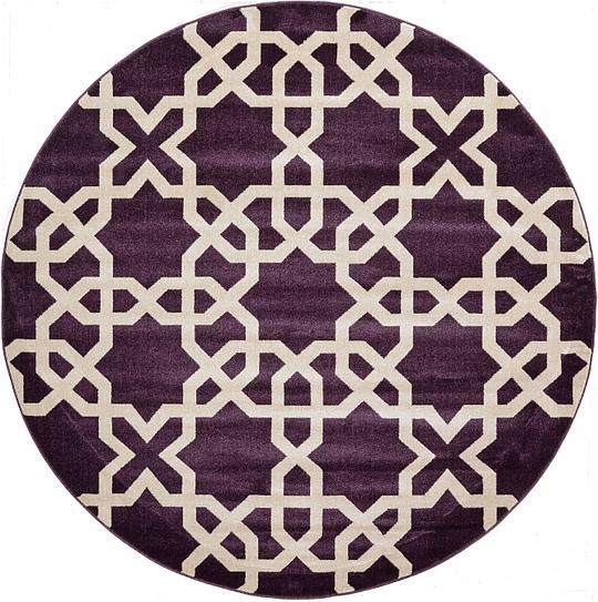 Small Round Rugs Uk House Decor Ideas Purple X Trellis Round Rug Area Rugs Irugs Uk Small