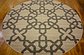 8' x 8' Trellis Round Rug thumbnail image 4