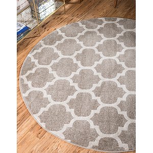 6' x 6' Trellis Round Rug