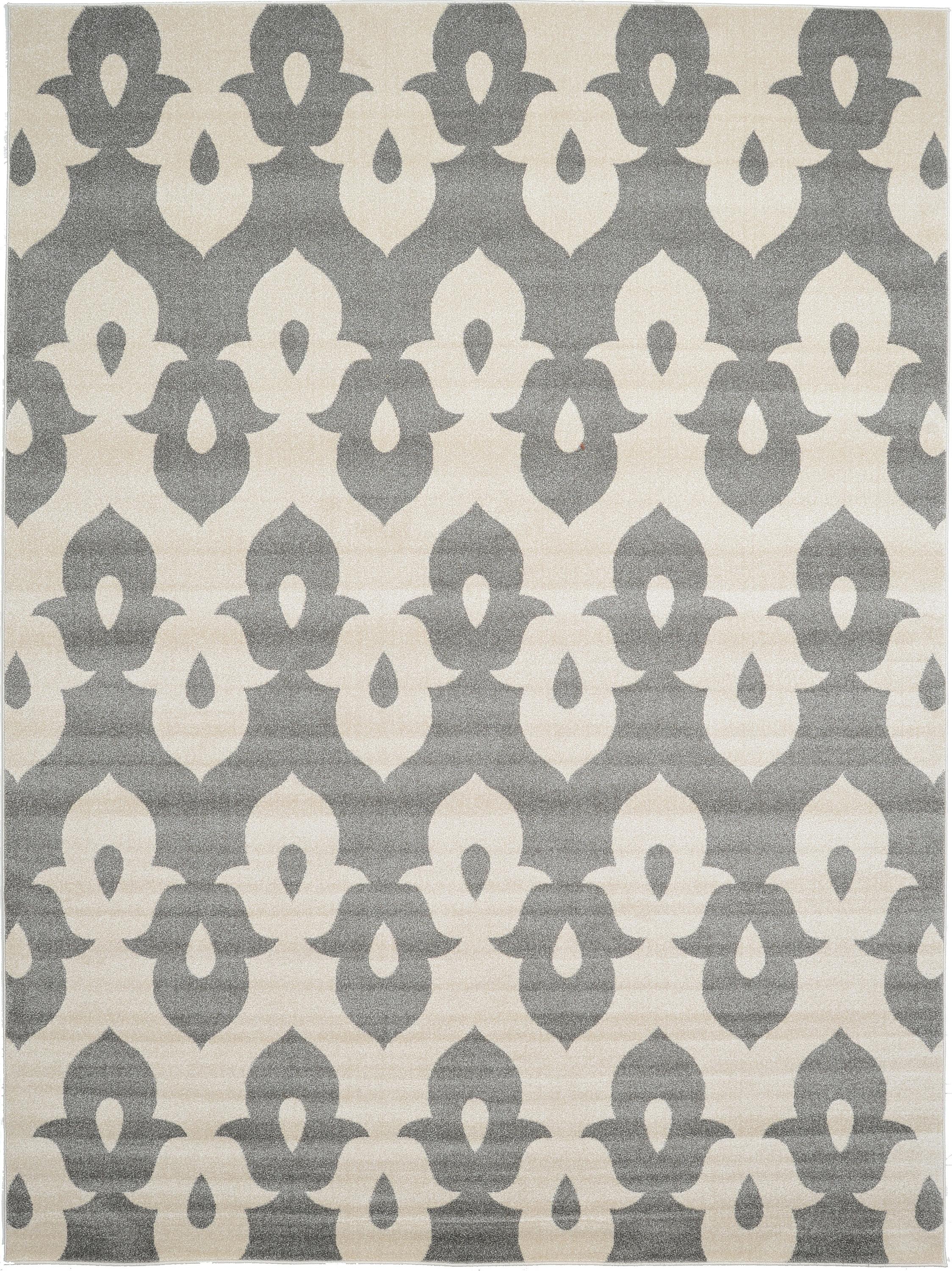 Gray 9' x 12' Ikat Rug eSaleRugs