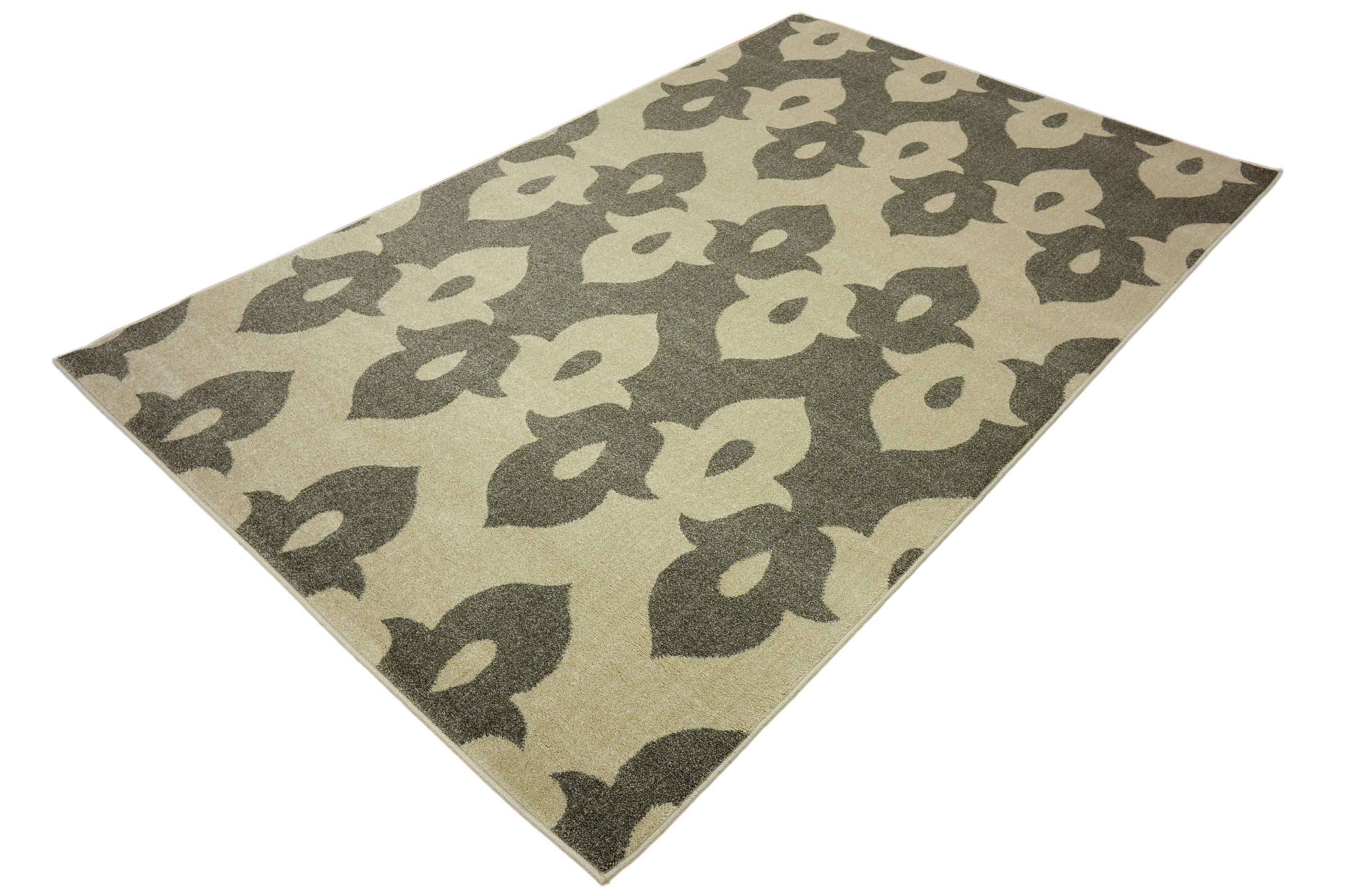 Gray 5' x 8' Ikat Rug eSaleRugs