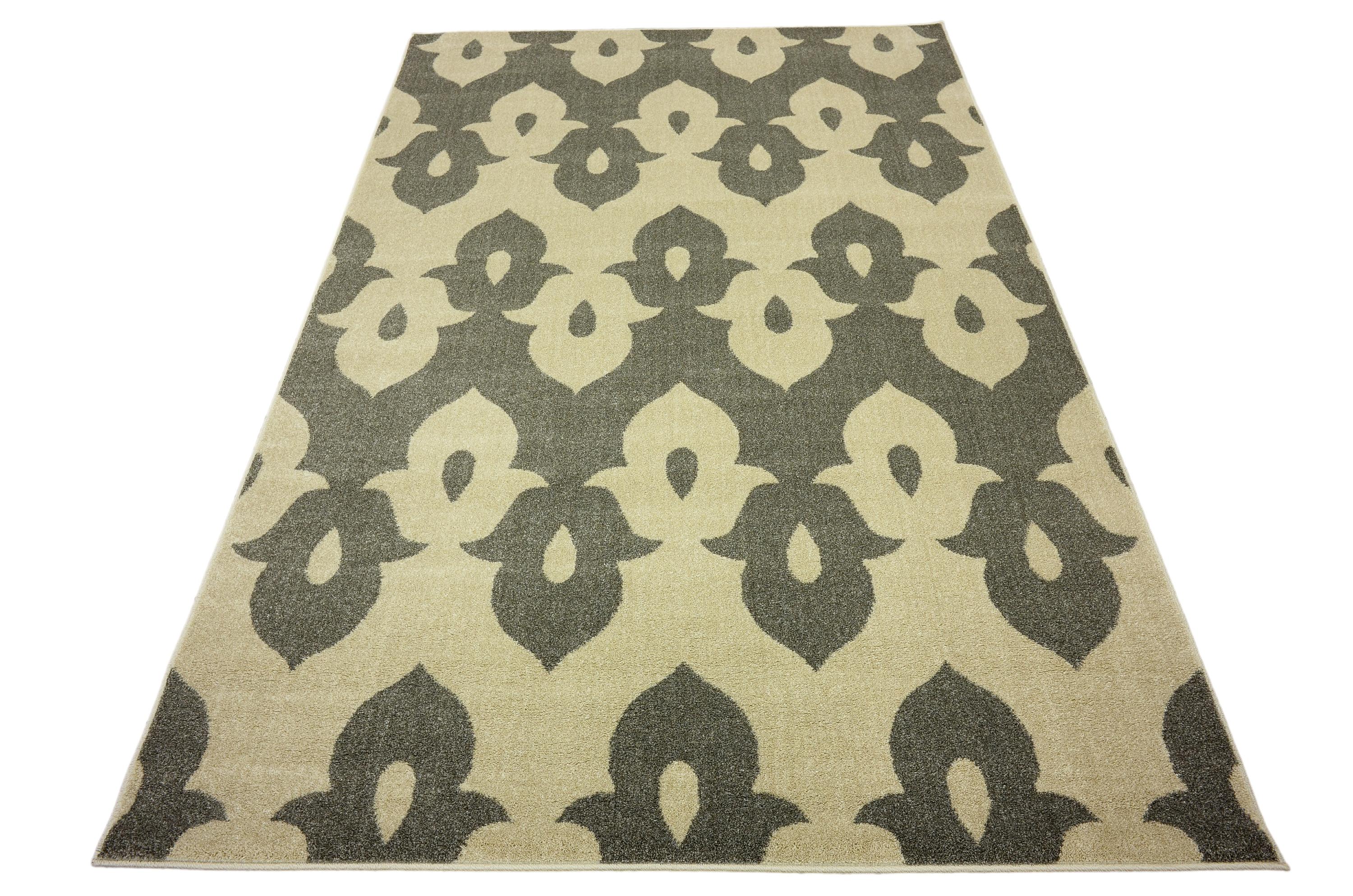 Gray 5' x 8' Ikat Rug eSaleRugs