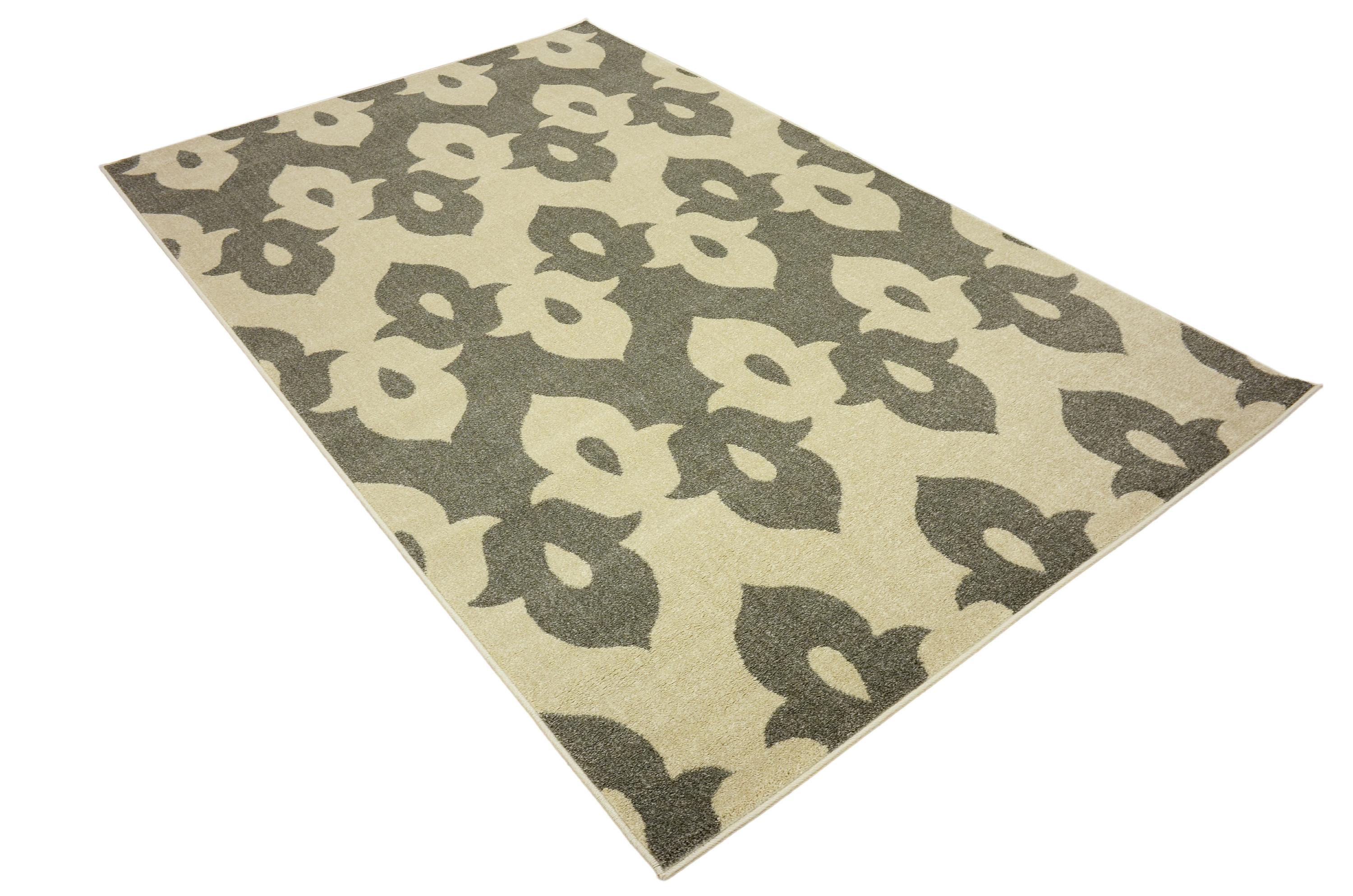 Gray 5' x 8' Ikat Rug eSaleRugs