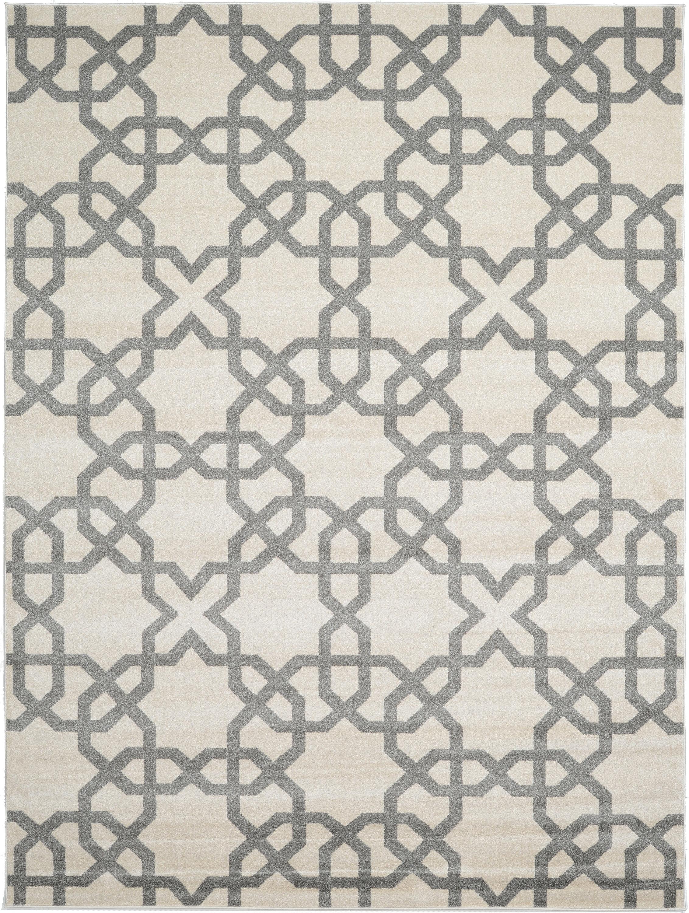 Beige 9' x 12' Trellis Rug eSaleRugs