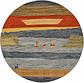 8' x 8' Kashkuli Gabbeh Round Rug thumbnail