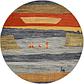 6' x 6' Kashkuli Gabbeh Round Rug thumbnail