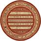 8' x 8' Kashkuli Gabbeh Round Rug thumbnail