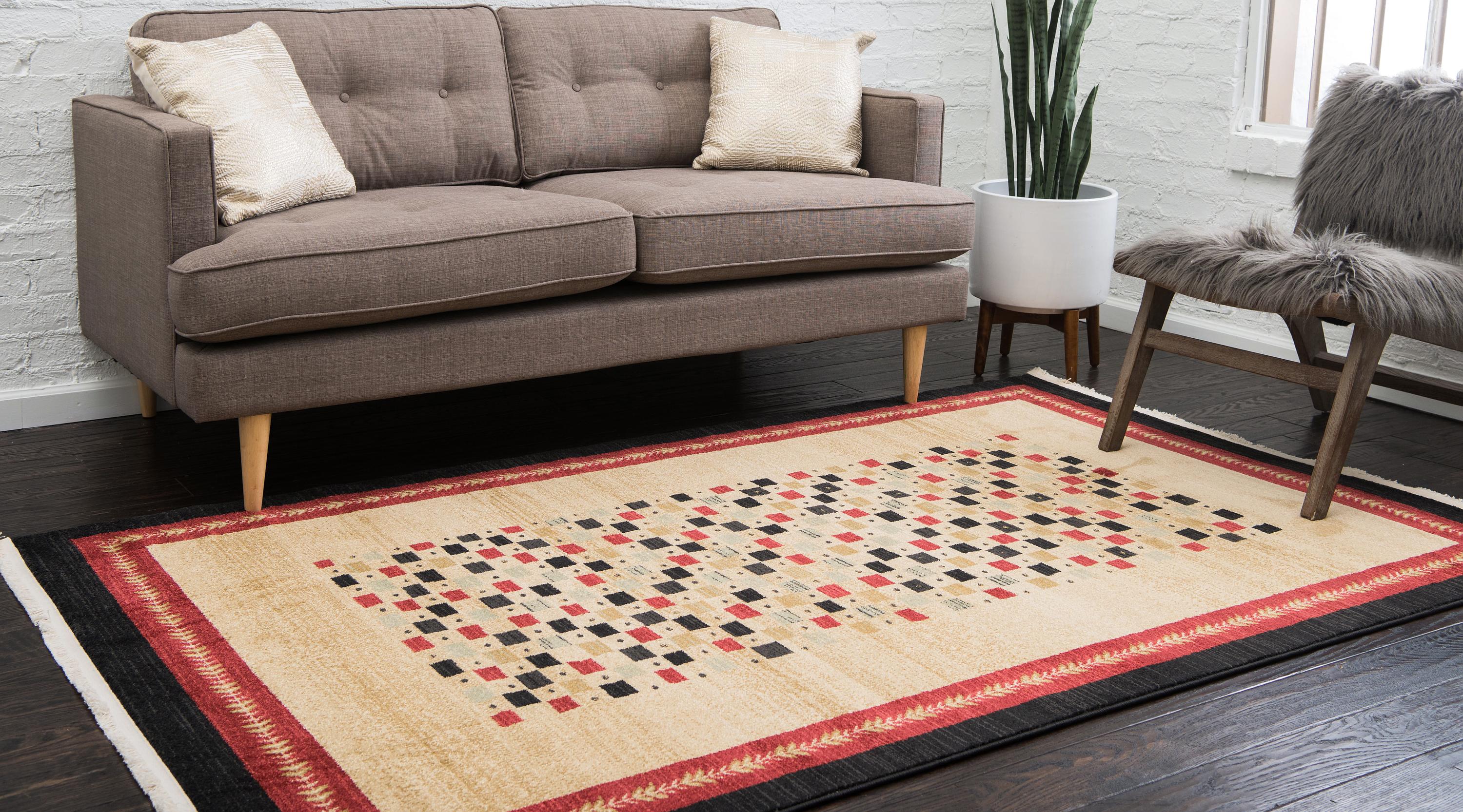 Beige 8' x 10' Kashkuli Gabbeh Rug Rugs.ca