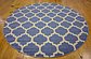 8' x 8' Trellis Round Rug thumbnail image 9