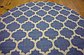 8' x 8' Trellis Round Rug thumbnail image 10