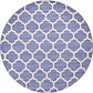 8' x 8' Trellis Round Rug thumbnail image 8