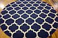 8' x 8' Trellis Round Rug thumbnail image 11