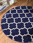 8' x 8' Lattice Round Rug thumbnail
