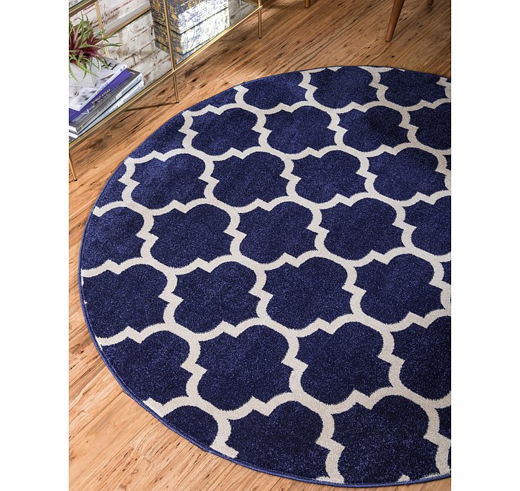 12' 2 x 12' 2 Trellis Round Rug
