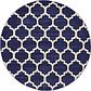 6' x 6' Lattice Round Rug thumbnail