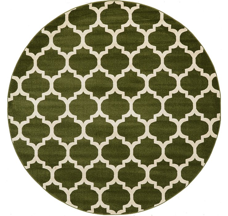 245cm x 245cm Trellis Round Rug