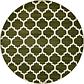 8' x 8' Lattice Round Rug thumbnail