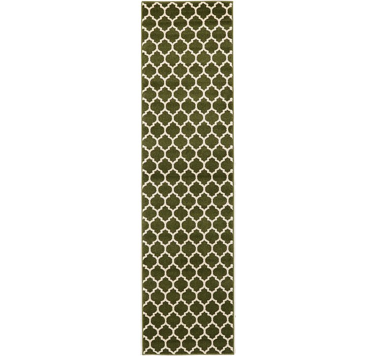 2' 7 x 10' Lattice Runner Rug