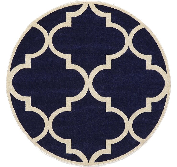6' x 6' Trellis Round Rug