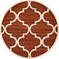 8' x 8' Lattice Round Rug thumbnail