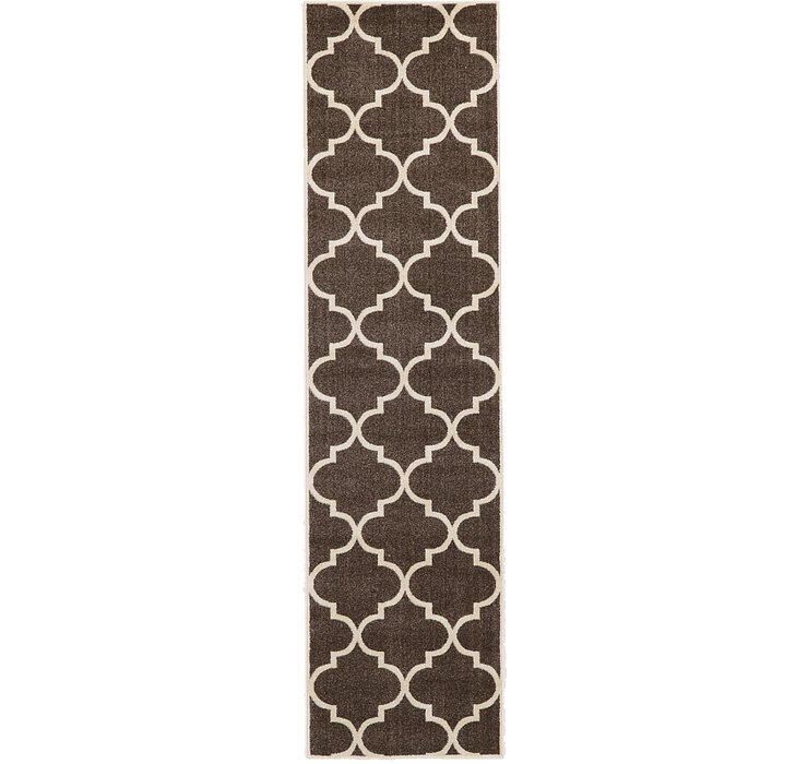 2' 7 x 10' Lattice Runner Rug