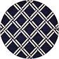 8' x 8' Trellis Round Rug thumbnail