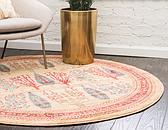 6' x 6' Kashkuli Gabbeh Round Rug thumbnail