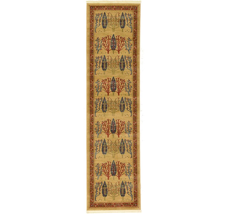 2' 7 x 10' Kashkuli Gabbeh Runner ...