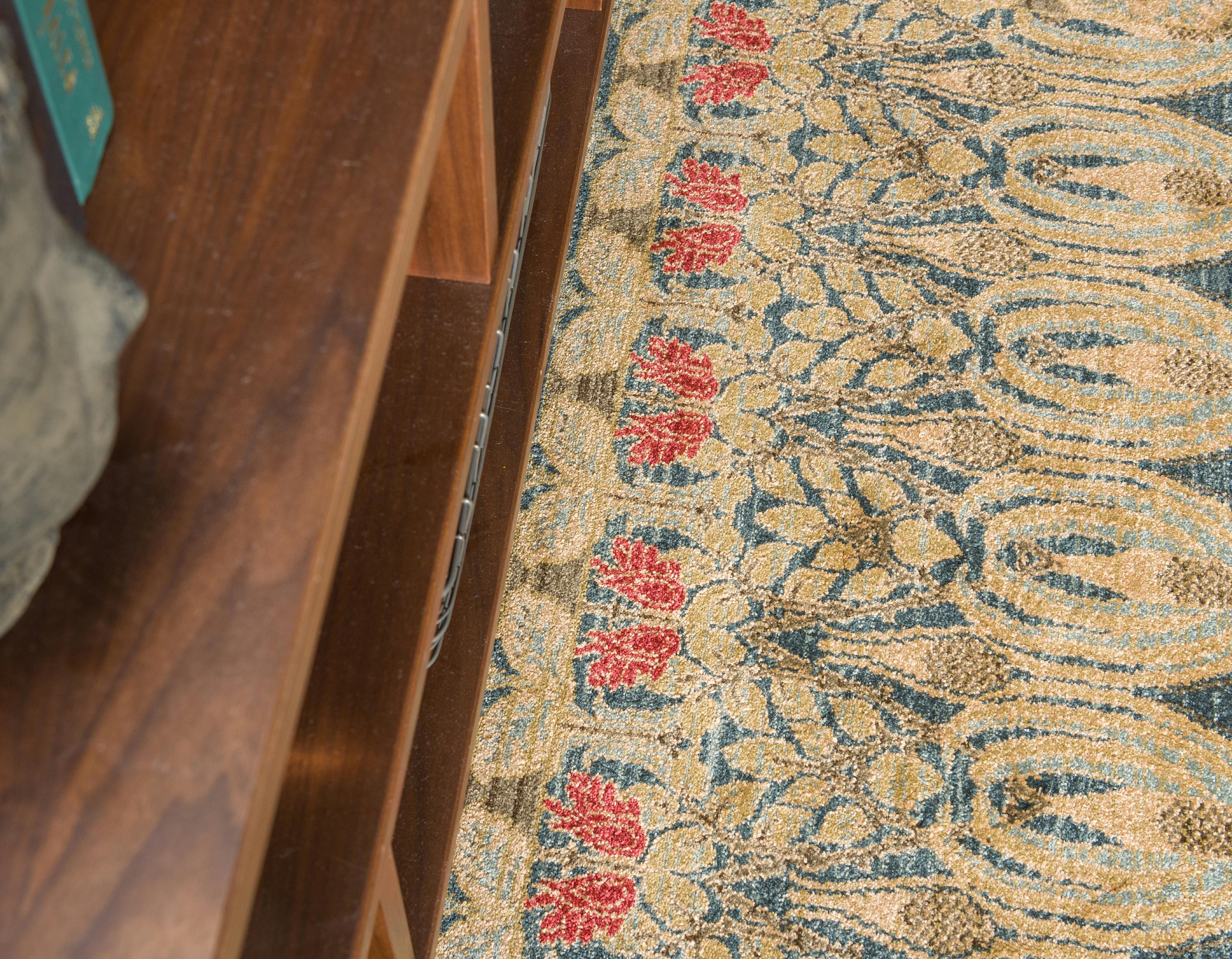 Navy Blue 4' x 6' Kensington Rug Area Rugs iRugs UK