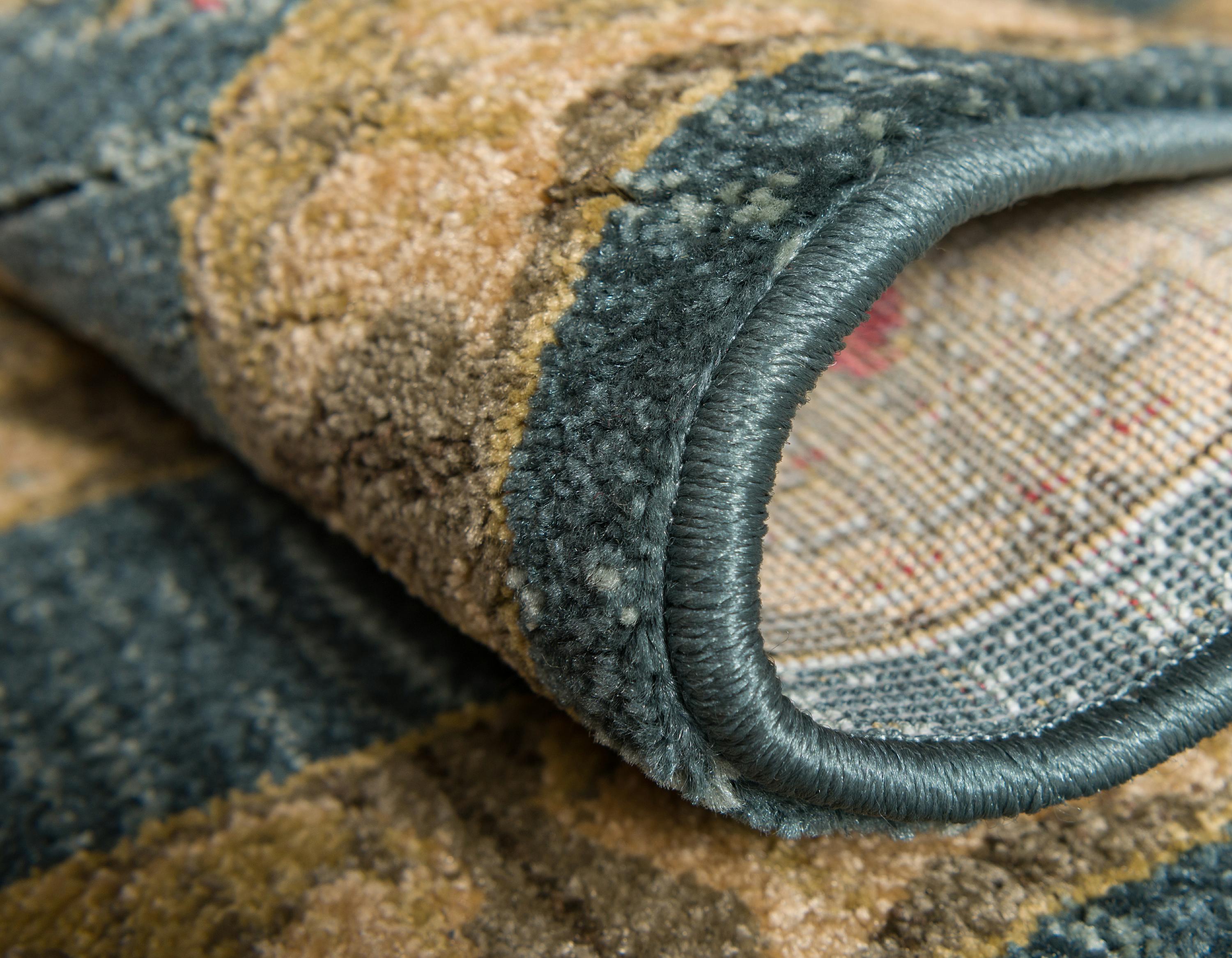 Navy Blue 4' x 6' Kensington Rug Area Rugs iRugs UK