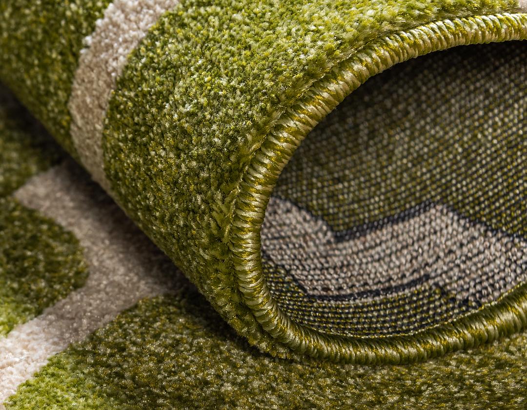 Light Green 10' x 13' Trellis Rug iRugs UK