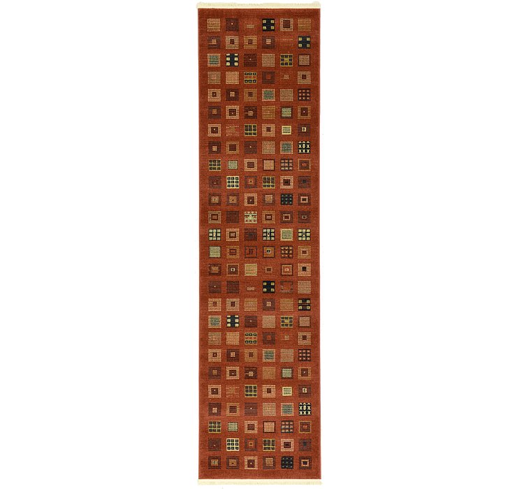 2' 7 x 10' Kashkuli Gabbeh Runner ...