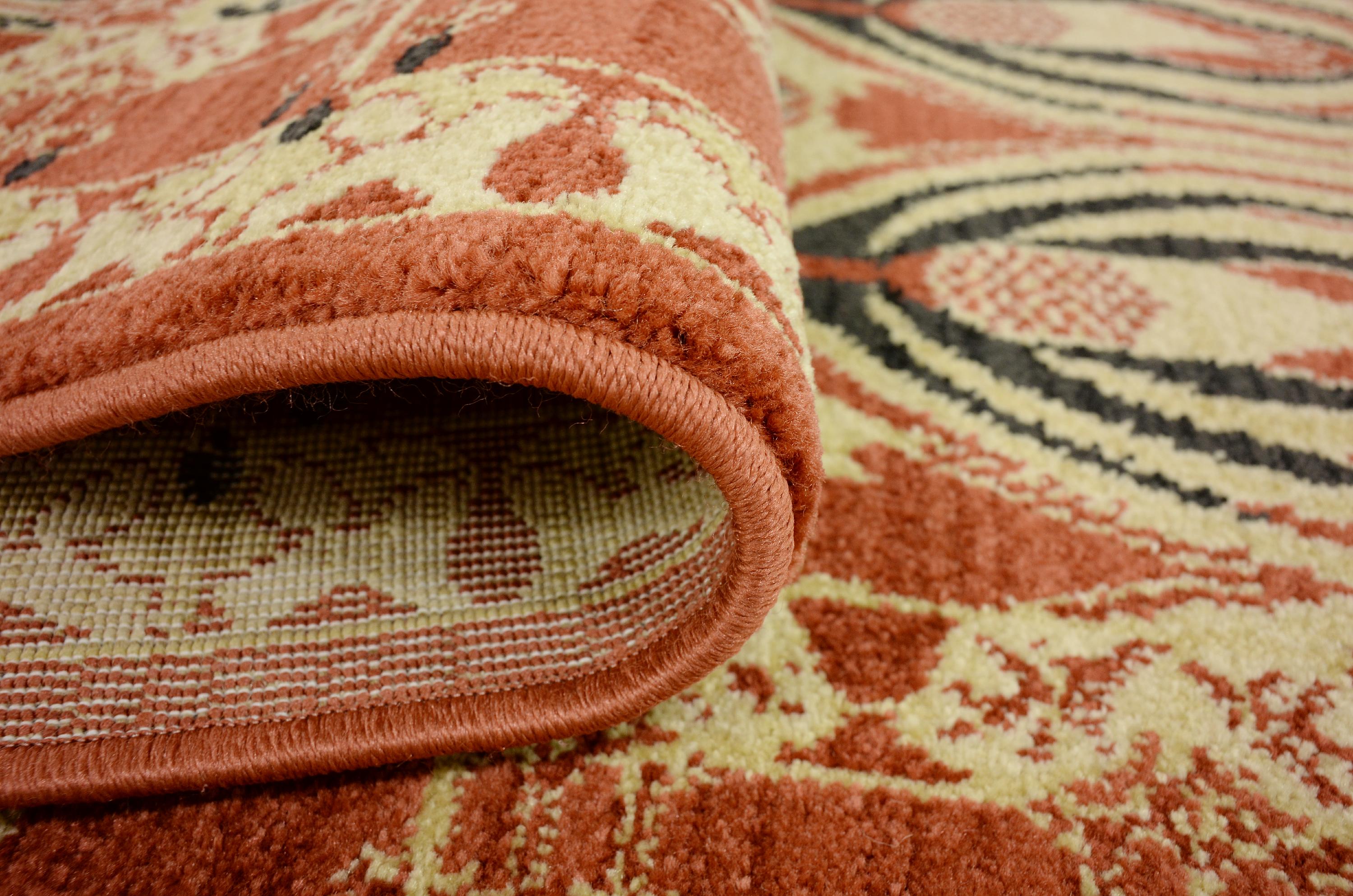 Rust Red 2' 7 x 10' Kensington Runner Rug eSaleRugs