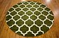 6' x 6' Lattice Round Rug thumbnail image 2