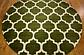 6' x 6' Lattice Round Rug thumbnail