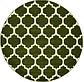 6' x 6' Lattice Round Rug thumbnail