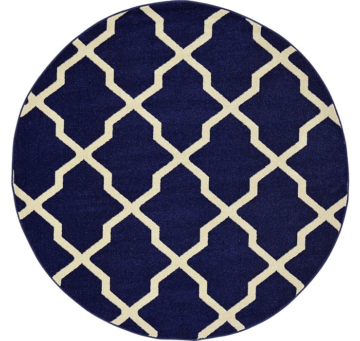 6' x 6' Trellis Round Rug