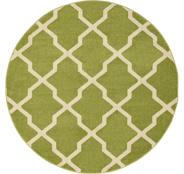 6' x 6' Trellis Round Rug