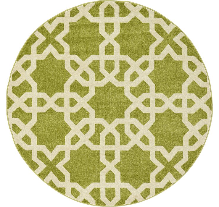 6' x 6' Trellis Round Rug
